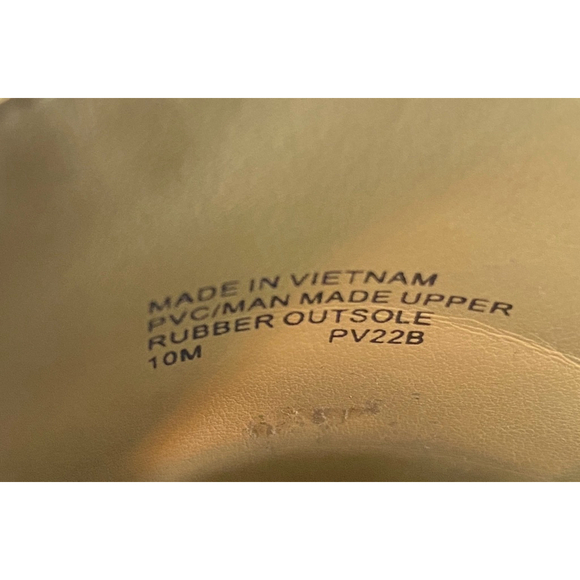 Solid Michael Kors PV22B Women’s PreLoved Size 10M Logo Plate Mule - Picture 3 of 9